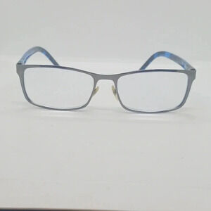 RX-ABLE MARC JACOBS EYEGLASS FRAMES MARC75 SILVER BLUE